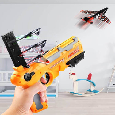 CATAPULT PLANE TOY GUN AIR BATTLE GAME